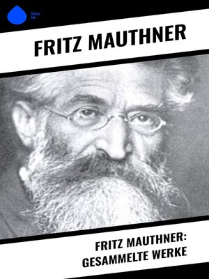 cover image of Fritz Mauthner